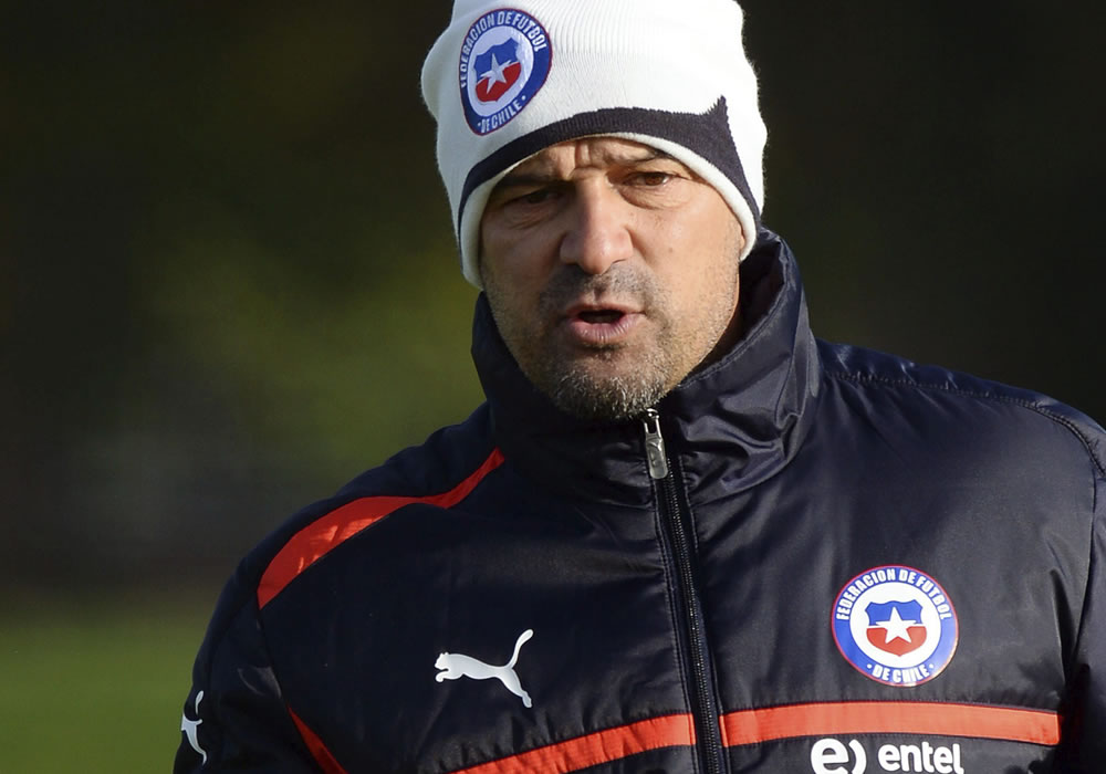 El entrenador de la selección chilena de fútbol, Jorge Sampaoli. Foto: EFE