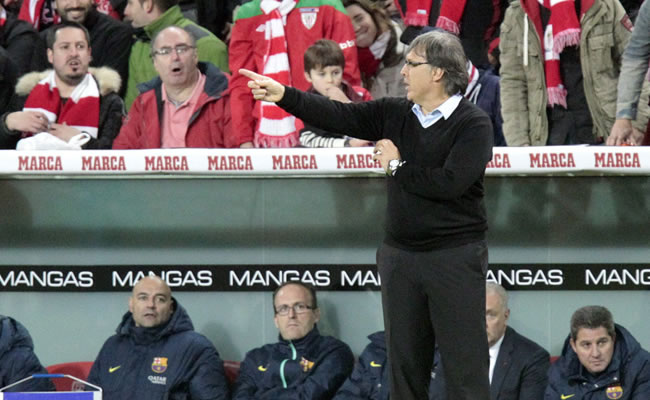 El entrenador argentino del FC Barcelona, Gerardo Martino. Foto: EFE