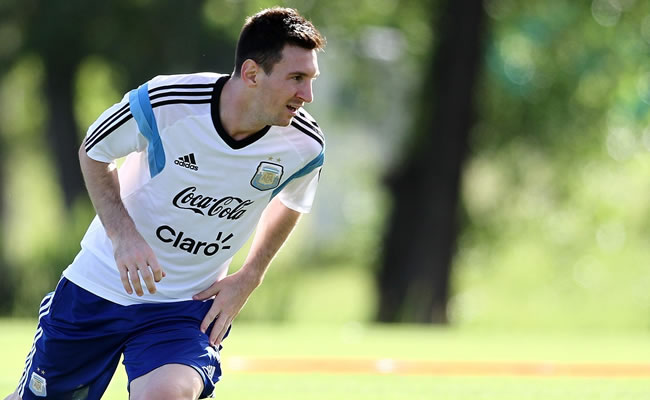 El jugador argentino Lionel Messi. Foto: EFE