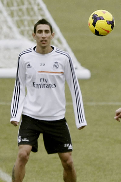 El argentino Ángel di María del Real Madrid. Foto: EFE