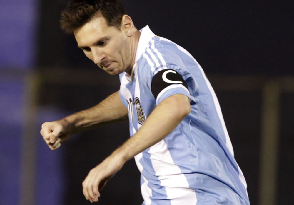Leo Messi llevará a la selección argentina a jugar a Rosario antes del Mundial. Foto: EFE