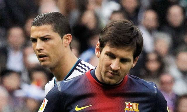 Cristiano y Messi: 'clásico' de récords. Foto: EFE