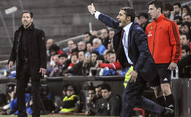 El entrenador del Atlético de Madrid, Diego Pablo Simeone. Foto: EFE