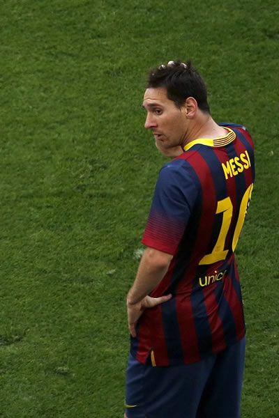 El delantero argentino del FC Barcelona Lionel Andrés Messi. Foto: EFE