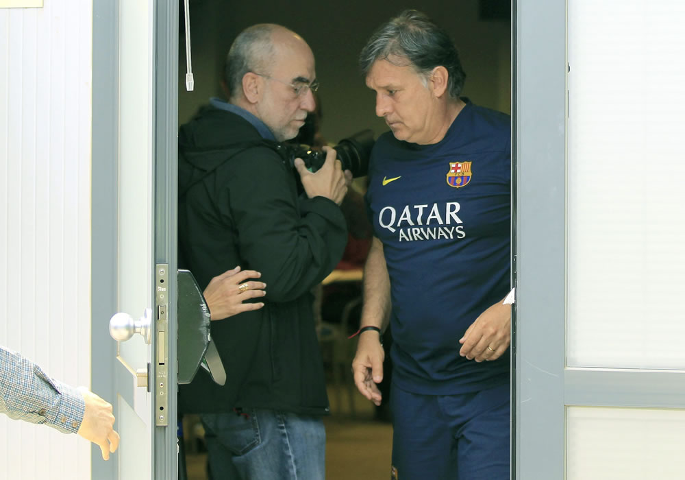 El Barça confirma que Martino comunicó "hace días" su adiós. Foto: EFE