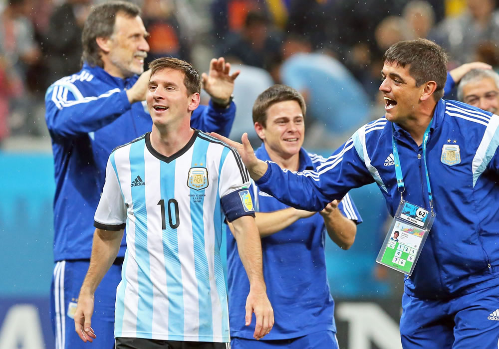 Messi vive latente su ilusión de ser campeón del mundo. Foto: EFE