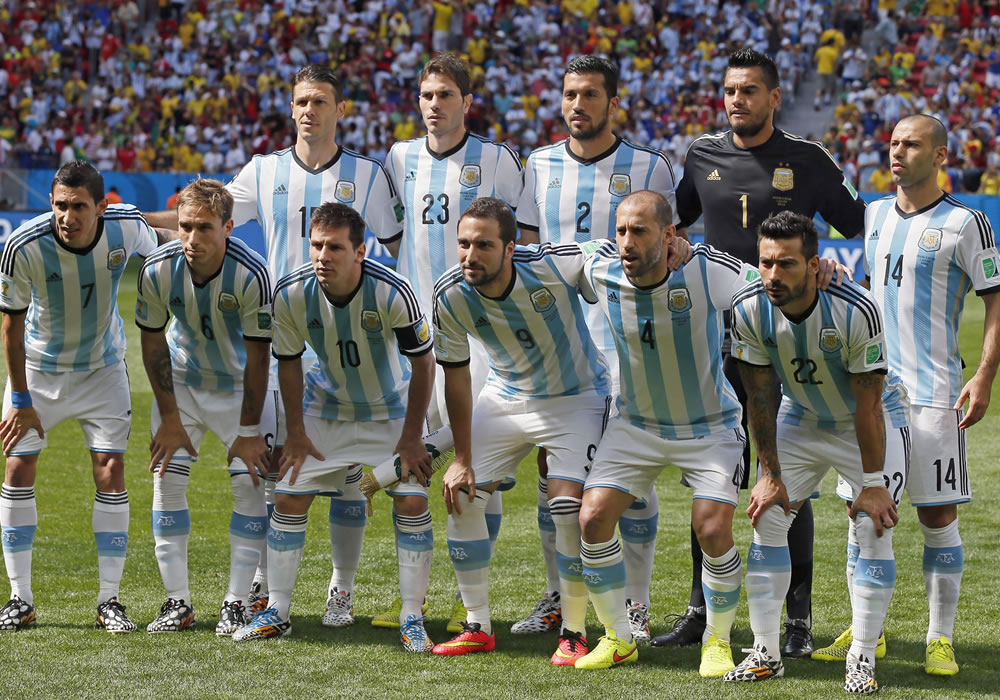 Así llegó Argentina a la final: cinco triunfos y un empate. Foto: EFE