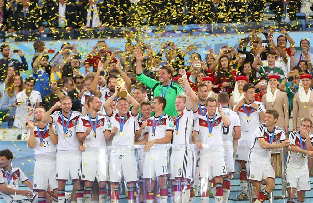 Once contra once y Alemania gana otra vez. Foto: EFE