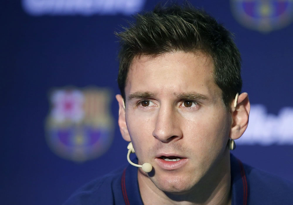 La LFP, dispuesta a homenajear a Messi cuando supere el récord de Zarra. Foto: EFE