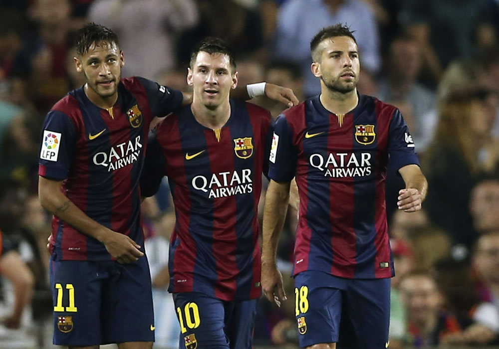 Messi y Neymar buscarán la revancha mundialista en 2015, año preolímpico. Foto: EFE
