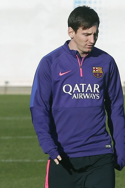 El delantero argentino del FC Barcelona Leo Messi. Foto: EFE