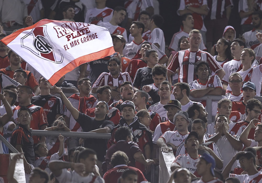 River Plate presenta mal semblante en la Copa Libertadores. Foto: EFE