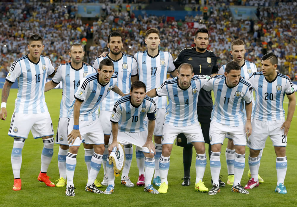Argentina manieten el segundo puesto el la clasificación de la FIFA. Foto: EFE