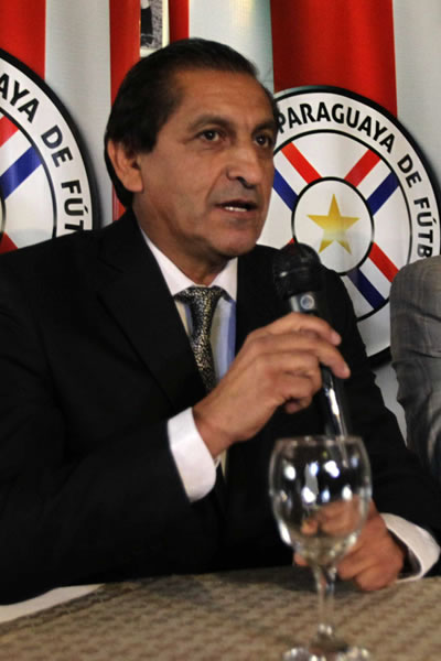 El argentino Ramón Díaz, DT de Paraguay. Foto: EFE