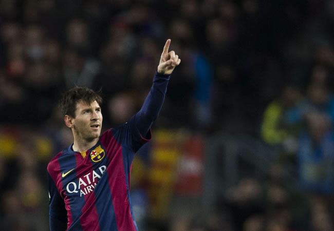 El argentino Leo Messi de FC Barcelona. Foto: EFE