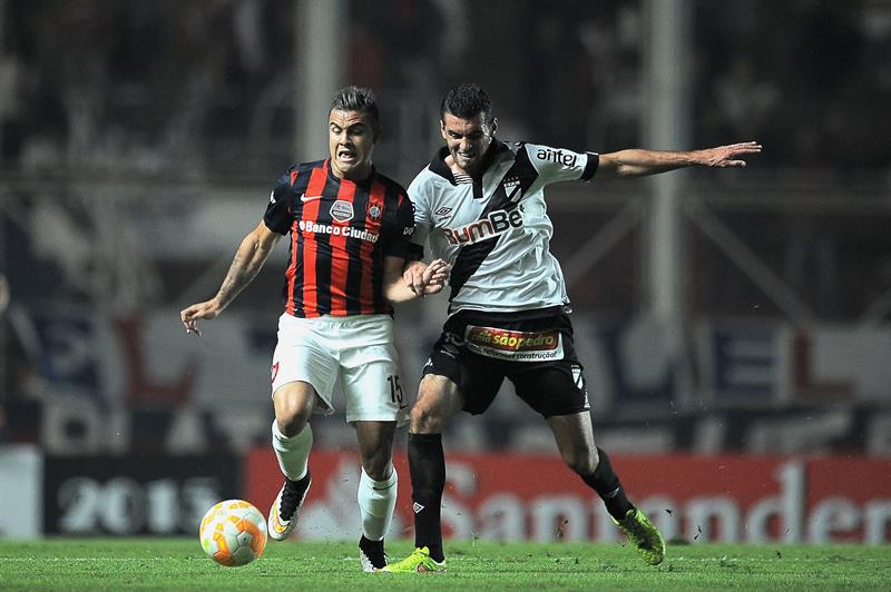 Con todos los resultados en contra, San Lorenzo se quedó afuera de la Copa Libertadores. Foto: EFE