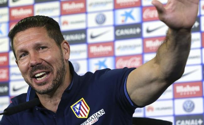 Diego Simeone confirmó al ‘Niño’ Torres en el ataque. Foto: EFE