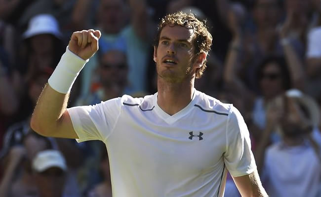 Andy Murray se deshace de Haase en Wimbledon. Foto: EFE