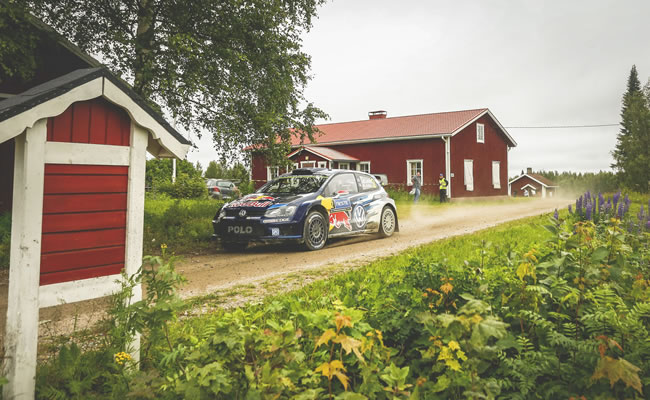 Jari- Matti Latvala of Finland driving his VOLKSWAGEN POLO R WRC. Foto: EFE