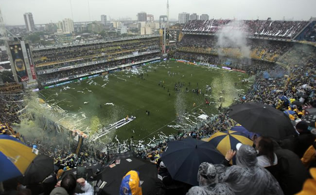 Vista general del estadio La Bombonera de Boca Juniors. Foto: EFE