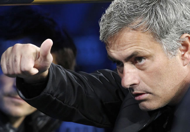 José Mourinho, técnico portugués del Chelsea. Foto: EFE