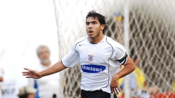 Carlos Tévez cuando militaba en Corinthians. /Archivo. Foto: EFE