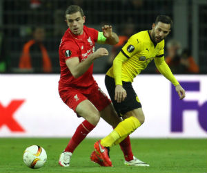Liga de Europa: Liverpool y un empate valioso ante el Borussia Dortmund