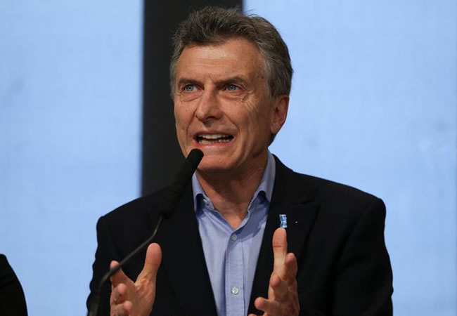 Macri dice que el fútlbol argentino necesita un cambio. Foto: EFE