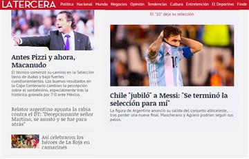 Messi fuera de la selección: así reaccionó el mundo