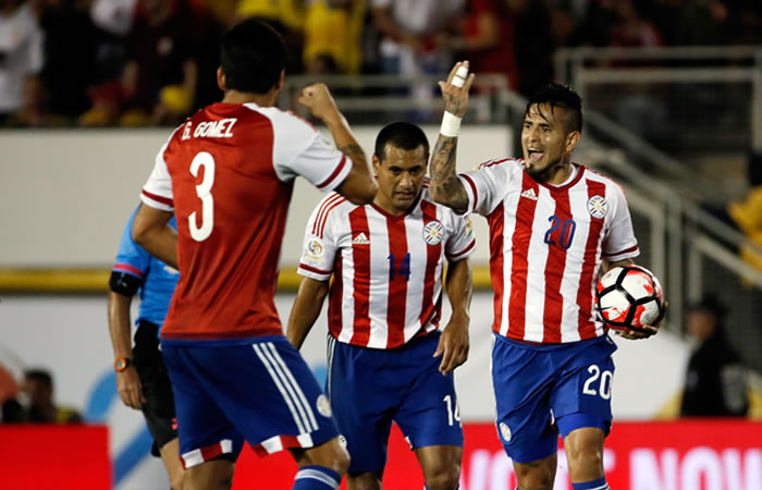 Selección de Paraguay. Foto: EFE