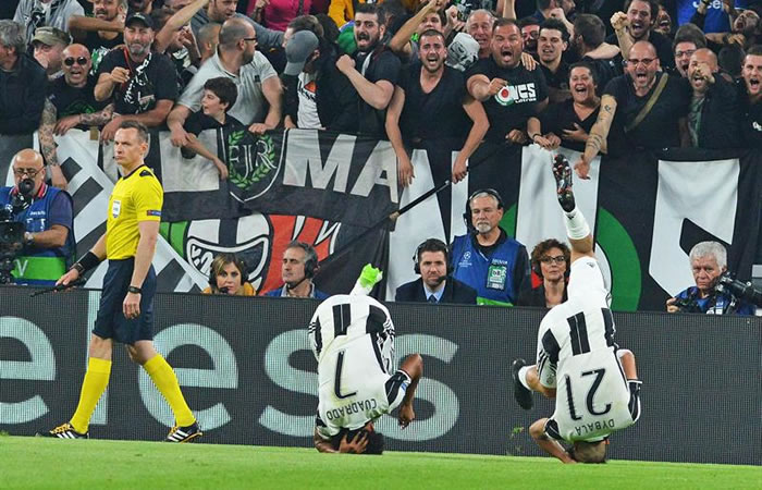 Juventus vs. Barcelona. Foto: EFE
