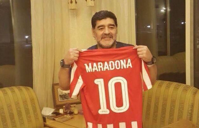 Maradona vuelve a ser DT. Foto: Twitter