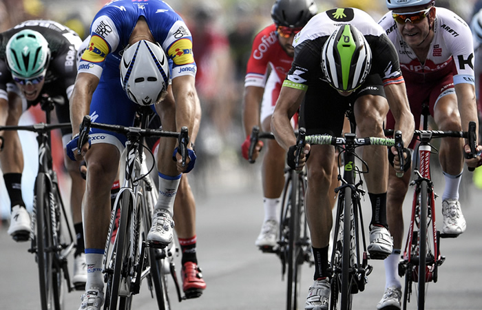 Etapa 7 del Tour de Francia. Foto: AFP