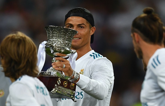 Ronaldo es Mejor Jugador de la UEFA. Foto: AFP