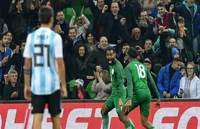 Argentina cayó con Nigeria en decepcionante partido. Foto: AFP