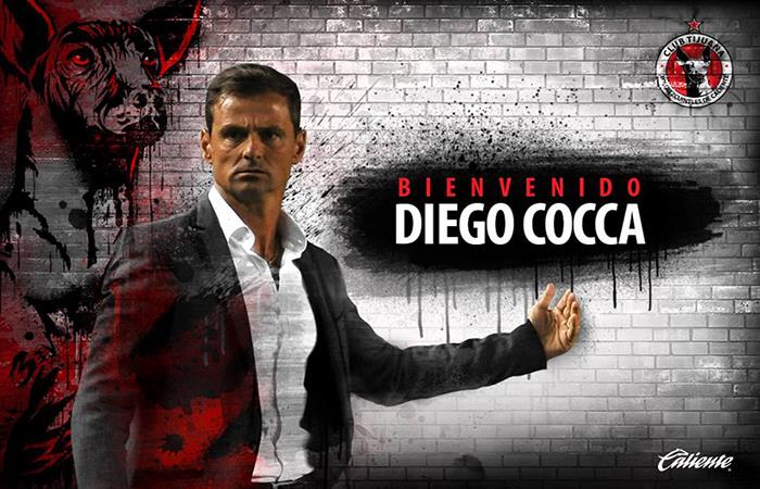 Diego Cocca ya es DT del Tijuana mexicano. Foto: Facebook