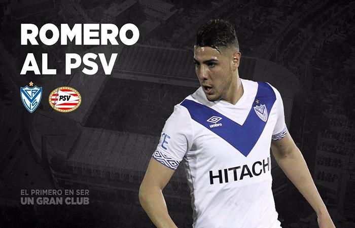 Maximiliano Romero fue presentado en el PSV. Foto: Twitter