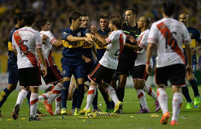 Boca Juniors vs River Plate. (AFP). Foto: AFP