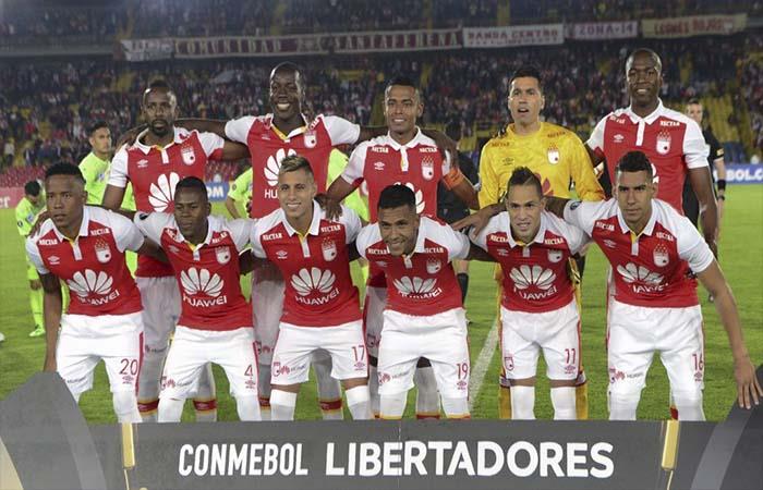 Santa Fe avanza a la siguiente fase de la Copa Libertadores. Foto: Twitter