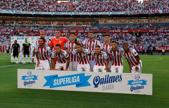Los 30 de River para afrontar la Copa Libertadores. Foto: Twitter