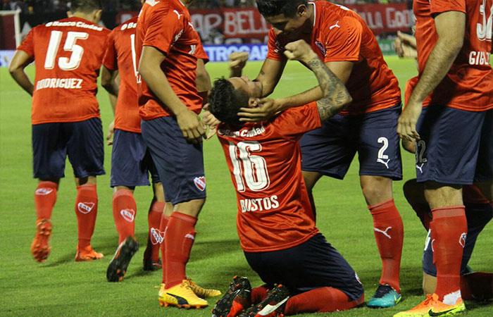 Independiente goleó 4-0 a San Martín. Foto: Twitter