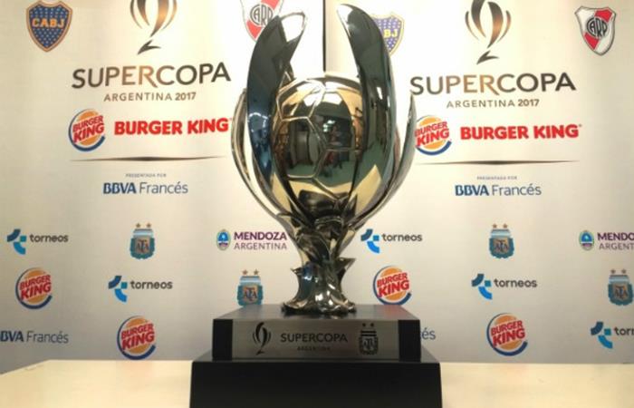 La Supercopa Argentina ya tiene horario definida. Foto: Twitter