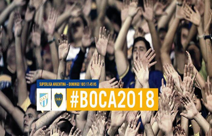 Tucumán vs Boca Juniors. Foto: Twitter