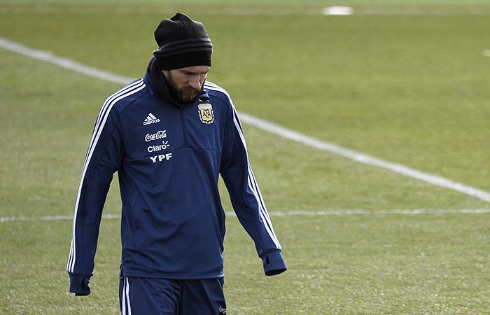 Lionel Messi no estará ante la España por una molestia. (AFP). Foto: AFP