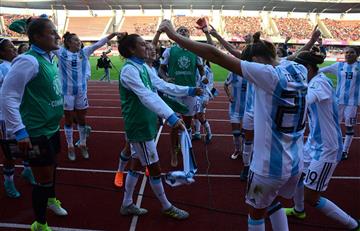 Argentina consigue su primer triunfo en el cuadrangular de la Copa América Femenina