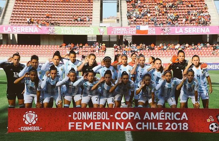 Selección Argentina Femenina de Fútbol. Foto: Twitter