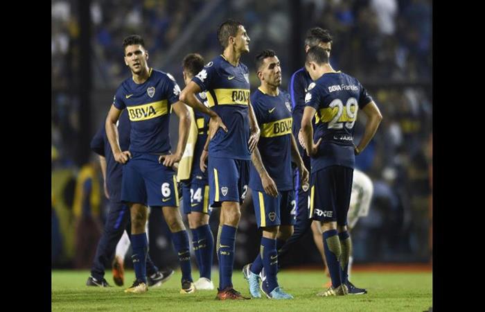 Boca Juniors y las dos caras de la moneda en la temporada. (AFP). Foto: AFP