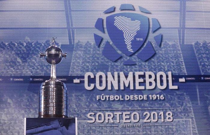 Se realizó el sorteo de la Copa Libertadores. Foto: Facebook