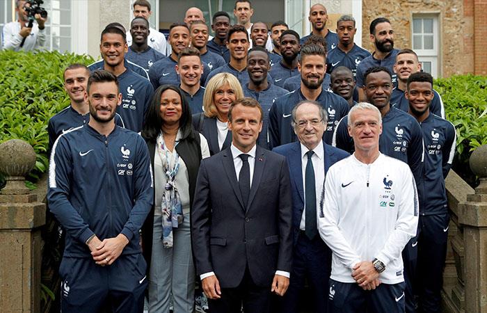 Selección de Francia. Foto: EFE