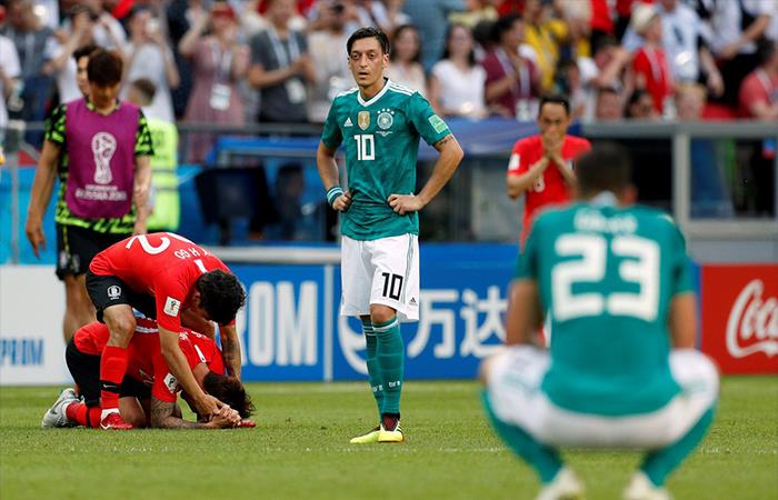 Corea del Sur venció 2-0 a Alemania. Foto: Twitter